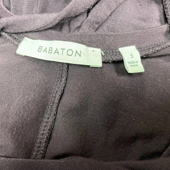 Babaton Jaco Long Sleeve  Burgundy Midi Dress Size Small - Picture 8 of 8